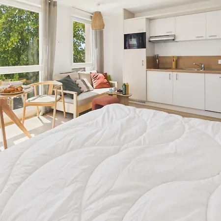 Le Barrel - Pour 3 - Piscine Commune Apartment Biscarrosse